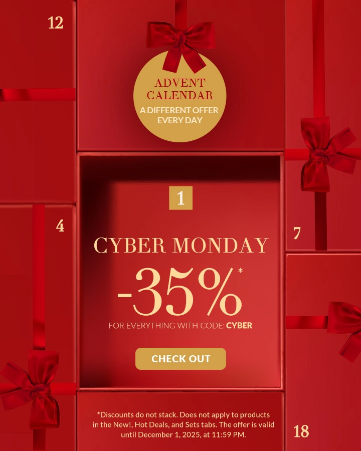 Cyber Monday -35% with a code CYBER