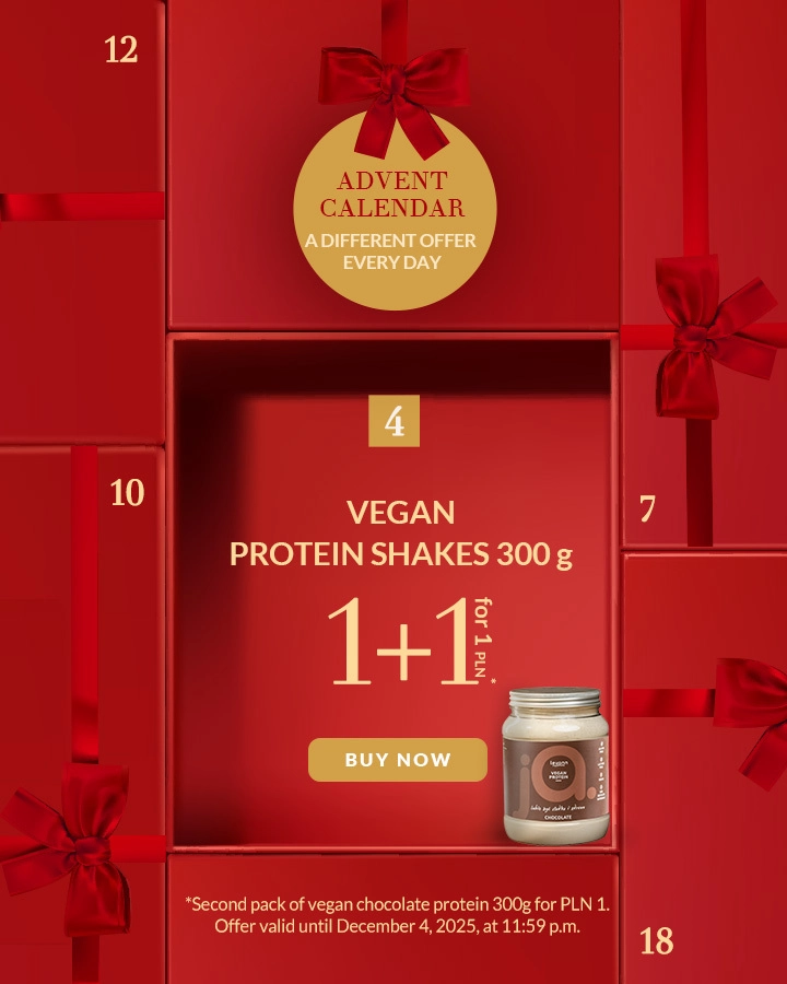 Advent Calendar - Day 4 - Second Vegan Chocolate Protein 300g for 1 PLN
