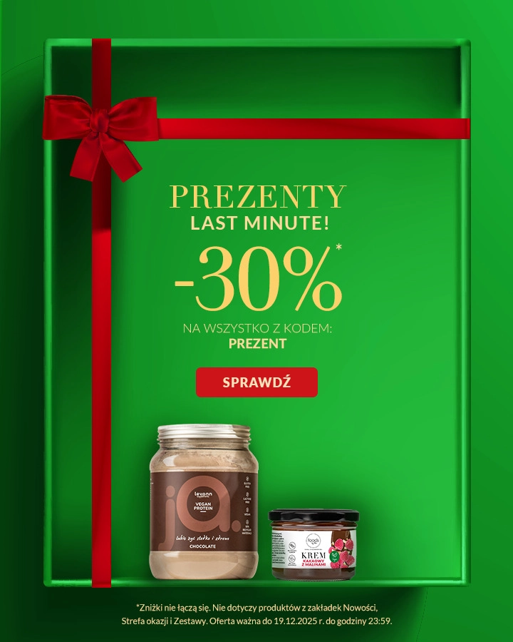 30% rabatu z kodem PREZENT