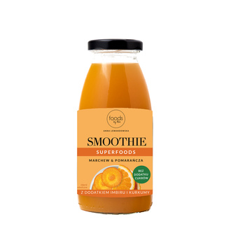 Carrot & Orange smoothie in a bottle, 250 ml
