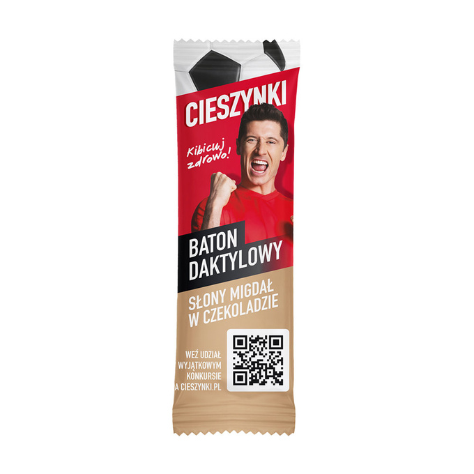 RL9 Cieszynka Date bar salty almond in chocolate 35g