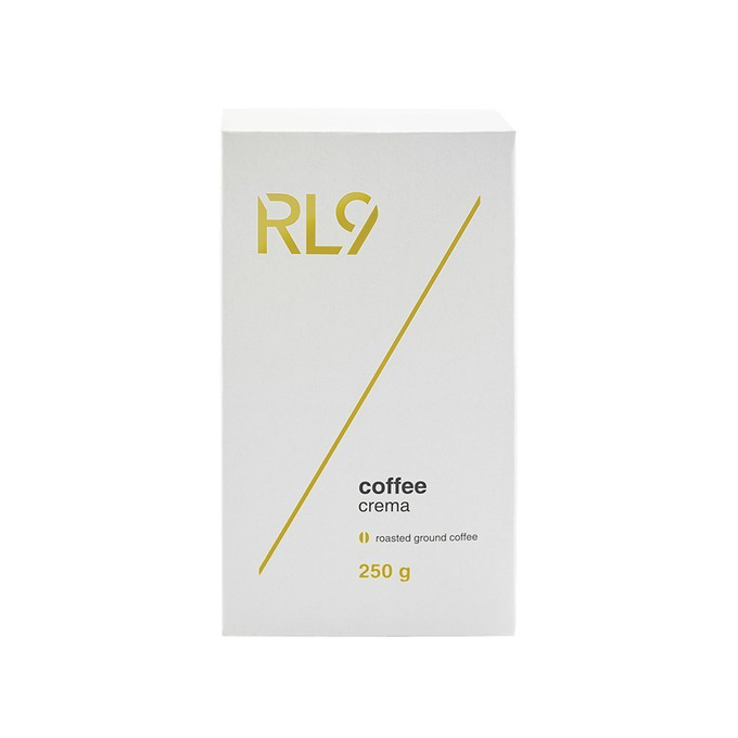 RL9 Coffee Crema roasted ground coffee
