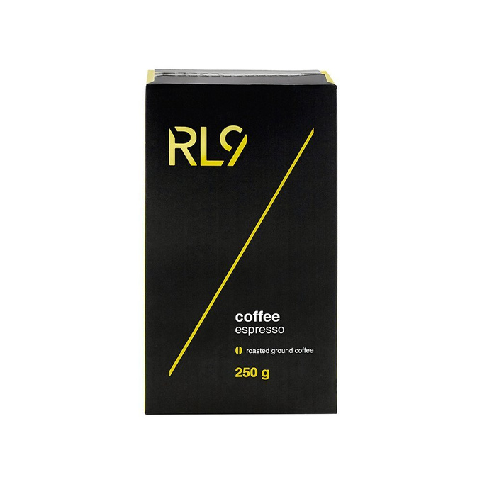 RL9 Coffee Espresso roasted ground coffee