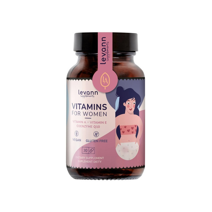 Vitamins and minerals set for women
