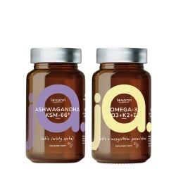 Levann Omega-3+D3+K2+E + Ashwagandha KSM-66®