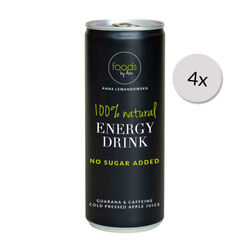 4x Natural Energy Drink