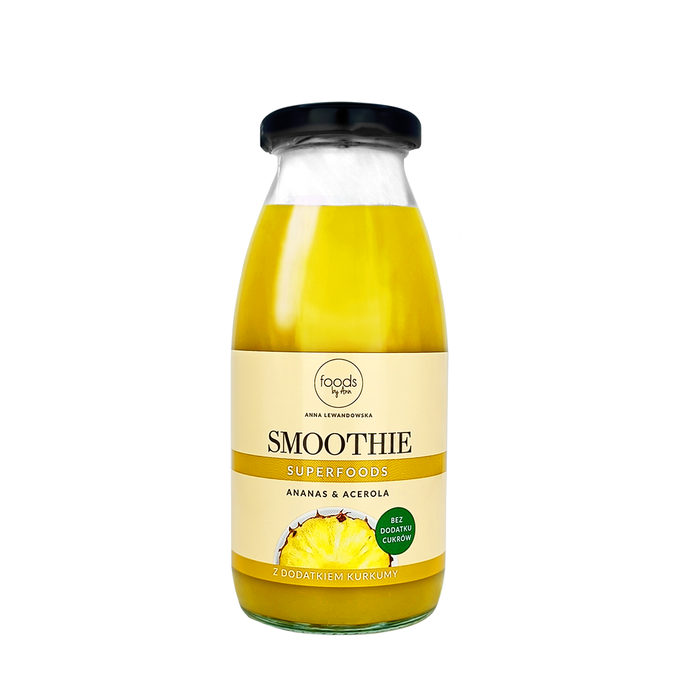 Smoothie in a bottle Pineapple & Acerola, 250 ml