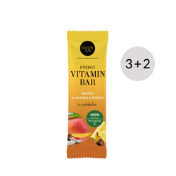 Energy Vitamin Baton Mango,Ananas,Kokos 3+2 gratis!