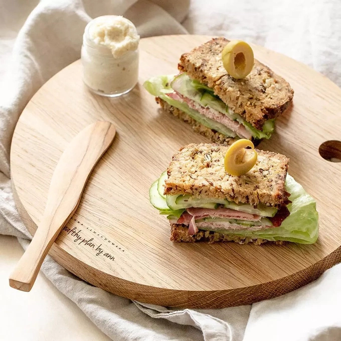 Gluten-free whole grain bread with olives, 250 g