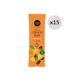 Energy Choco Bar pomarańcza w czekoladzie, 35 g x15