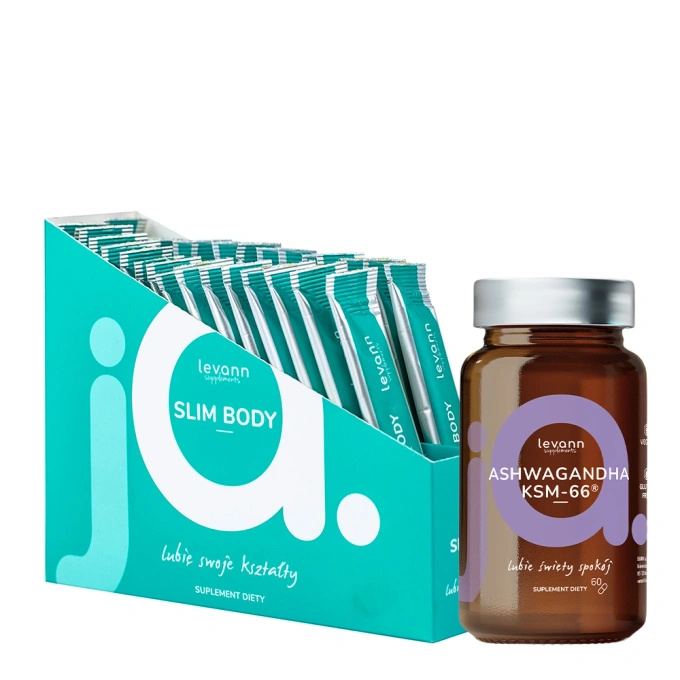 Levann "jA" Slim Body + Ashwagandha KSM-66®