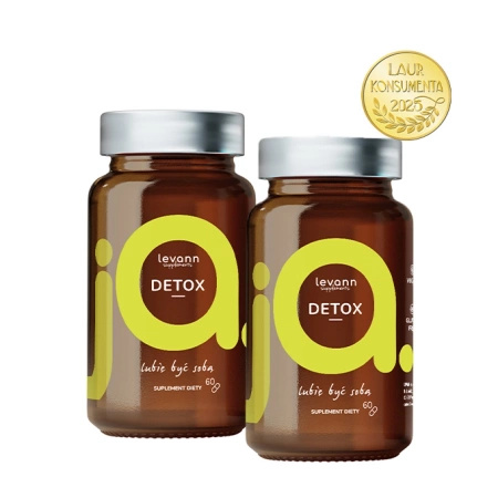 2 x Levann "jA" Detoks, 60 cápsulas