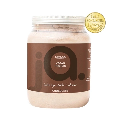 Proteína vegetal de chocolate, 500 g
