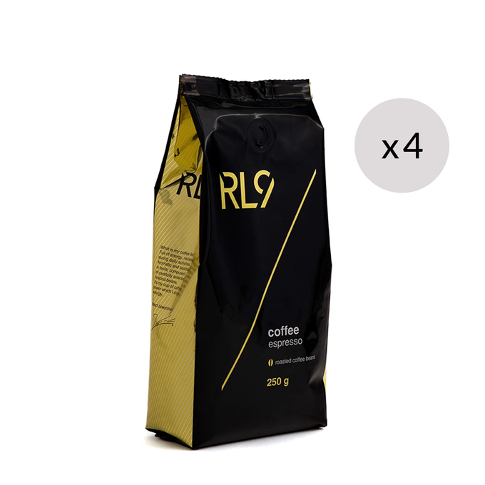 RL9 Coffee Espresso ziarnista 1kg (250g x 4szt)