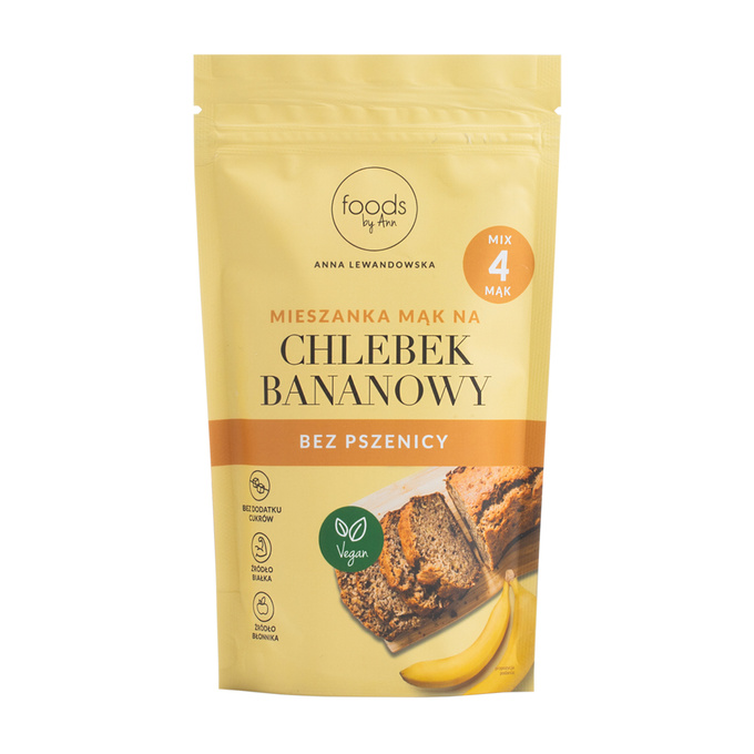 Wheat-free banana bread flour mix, 250 g