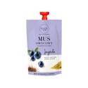 Blueberry mousse & Millet flakes & Linseed