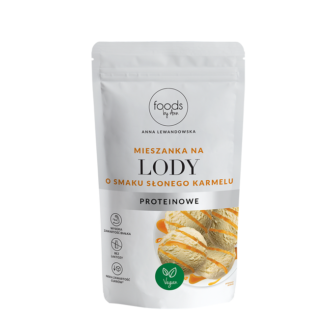  Mieszanka na Lody Proteinowe o smaku Słonego Karmelu