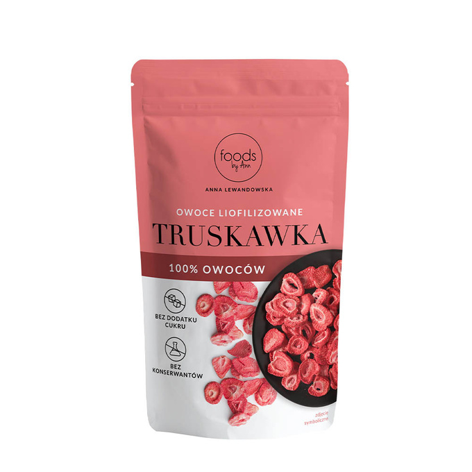 Owoce liofilizowane - truskawka, 65 g