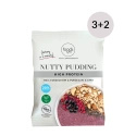 Nutty Pudding frutos secos 3 nueces, grosellas y chía, 50 g x5