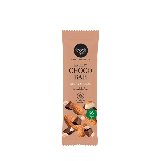 Energy Choco Bar Baton Słony Migdał, 35 g