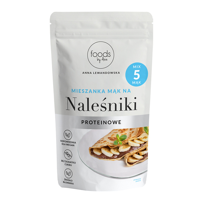 Bezglutenowe naleśniki proteinowe - mieszanka mąk naturalnie bezglutenowych, 200 g