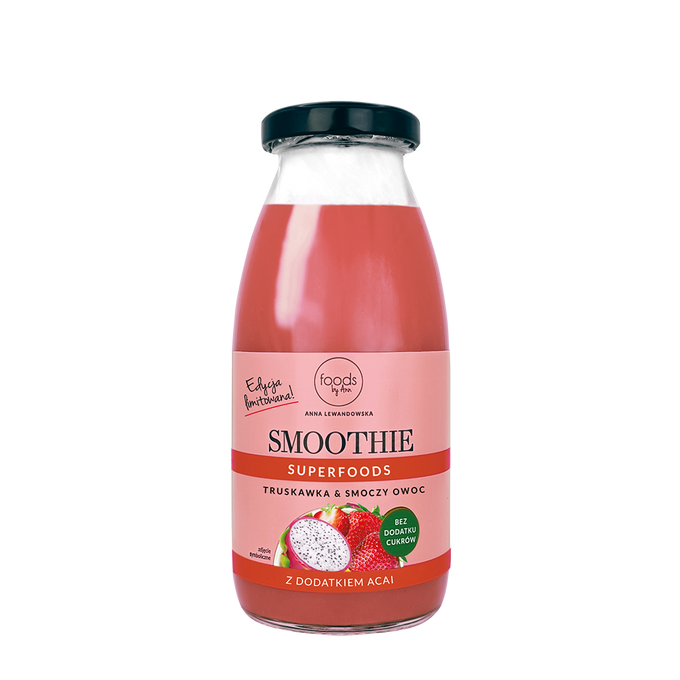 Smoothie Truskawka & Smoczy Owoc, 250 ml