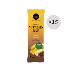 Energy Vitamin Bar Banana & Cocoa x15