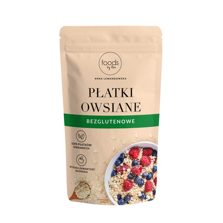 Płatki owsiane bezglutenowe, 400 g