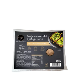 Gluten-free whole grain bread with hemp seeds, 250 g