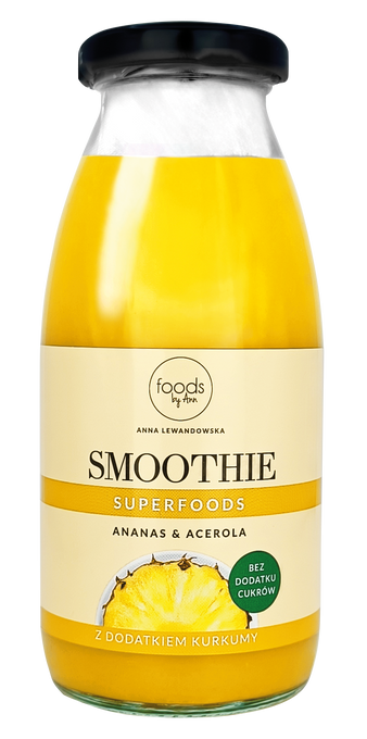 Smoothie in a bottle Pineapple & Acerola, 250 ml