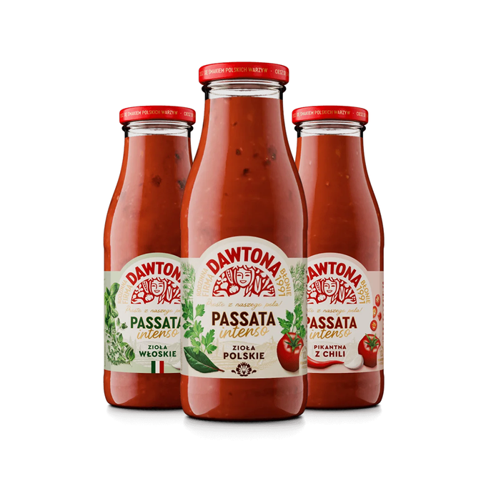 Passata intenso Dawtona - mix of flavors, 500 g