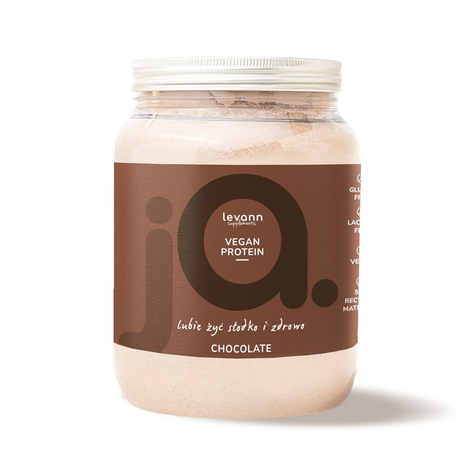 Vegan chocolate protein powder, 500 g