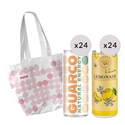 Zestaw: Guarco jabłko, 250 ml x24 + Lemoniada mirabelka, 250 ml x24 + Torba Guarco 