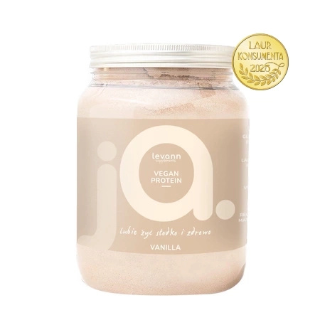 Wegańskie białko waniliowe, 500 g