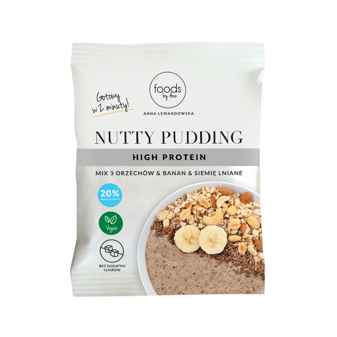 Nutty Pudding Banana and Flaxseed