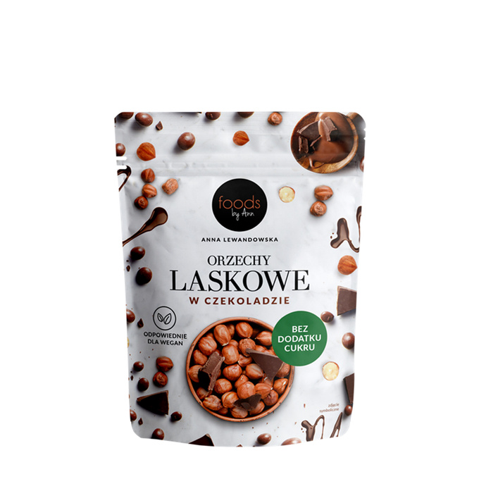 Hazelnuts in chocolate, 75 g