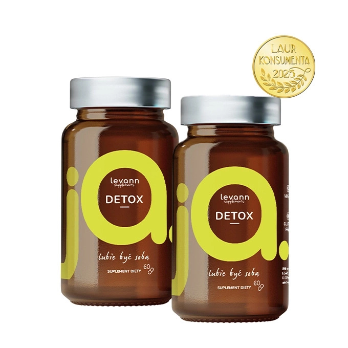 2 x Levann "jA" Detoks, 60 cápsulas
