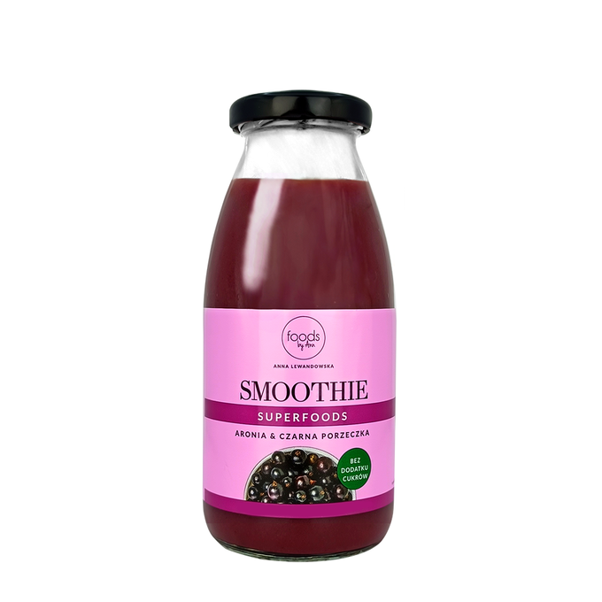 Smoothie in a bottle Aronia & Blackcurrant, 250 ml