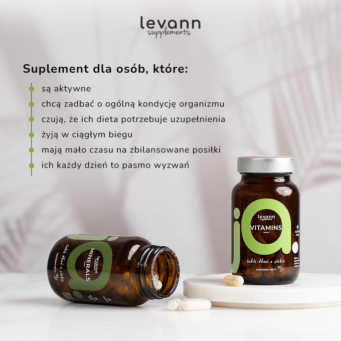 Levann "jA" Set of vitamins and minerals