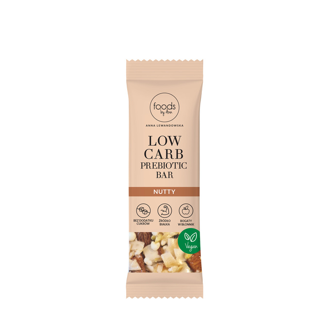 Low Carb Prebiotic Bar Nutty	