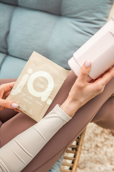 Vegan Vanilla Protein Powder, 15 sashets