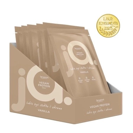 Wegańskie białko waniliowe, 15 saszetek