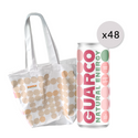 Zestaw: Guarco jabłko & wiśnia, 250 ml x48 + Torba Guarco