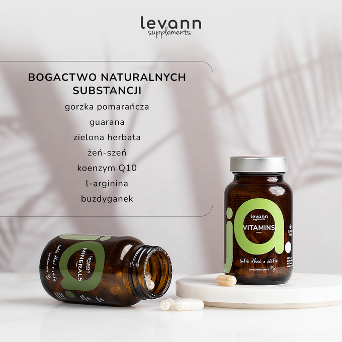 Levann "jA" vitaminas y minerales (2 x 30 cápsulas)