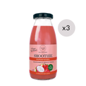 Batido de fresa y pitaya, 250 ml x3