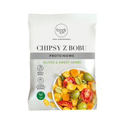 Chips de Haba Olives & Sweet Herbs, 60 g