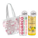 Guarco cereza, 250 ml x24 + Limonada mirabelle, 250 ml x24 + Guarco bolsa