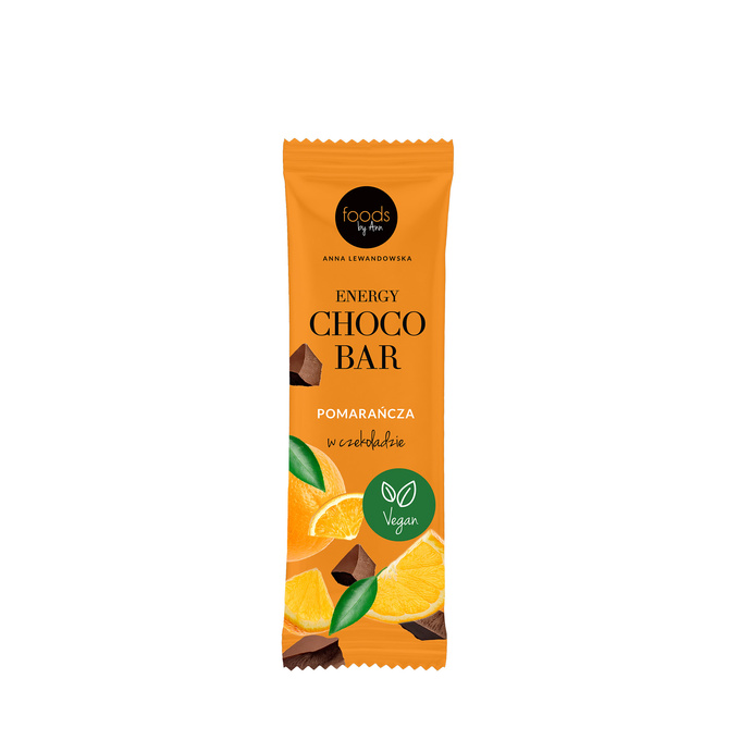 Energy Choco Bar Orange in chocolate, 35 g