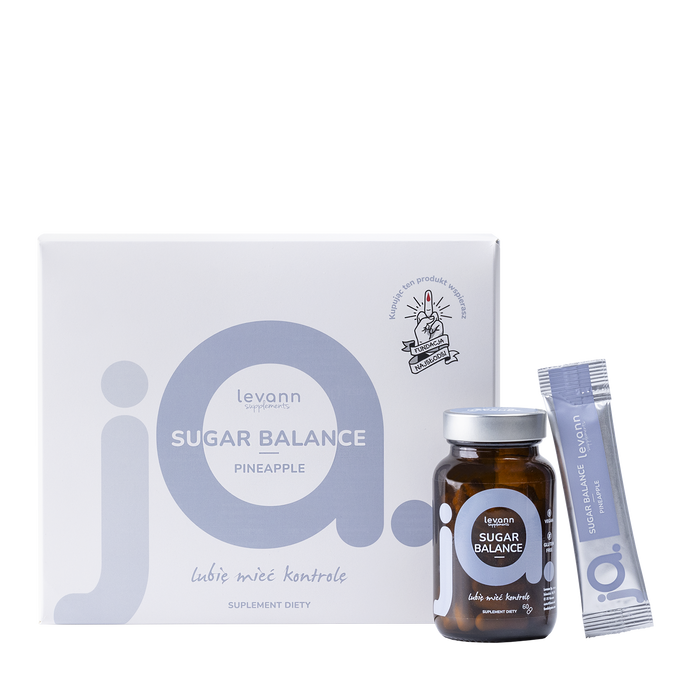 Levann "jA" Sugar Balance, 30 sachets + 60 capsules