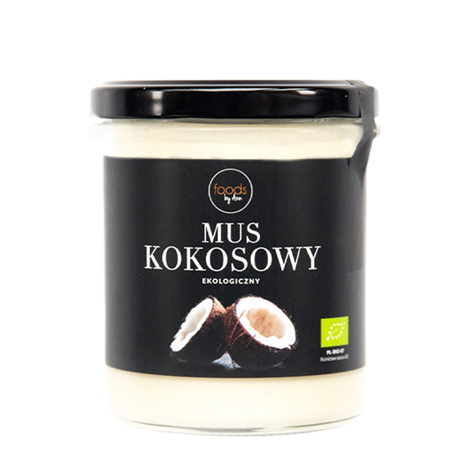 Mus kokosowy ekologiczny, 270 g 